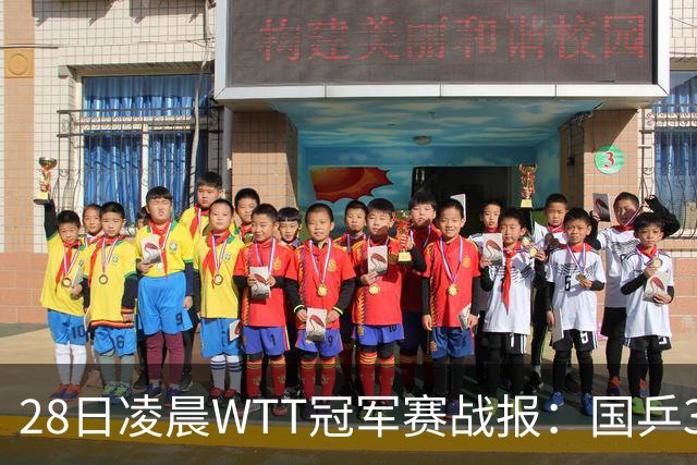 28日凌晨WTT冠军赛战报：国乒3战全胜！林诗栋3-0，陈熠3-1