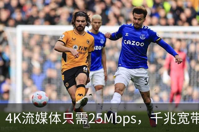 4K流媒体只需25Mbps，千兆宽带白买了？